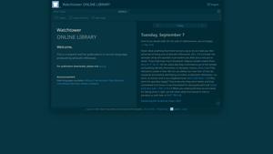 Screenshot of Watchtower Online-Library — Solarized Dark