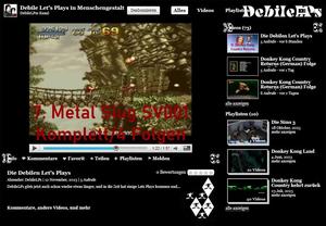 Screenshot of 4:3 player for BitView