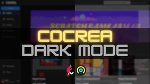 Screenshot of Cocrea Dark mode