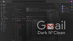 Screenshot of Gmail Dark N' Clean / Octopus