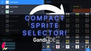 Screenshot of Gandi Compact Sprite selector