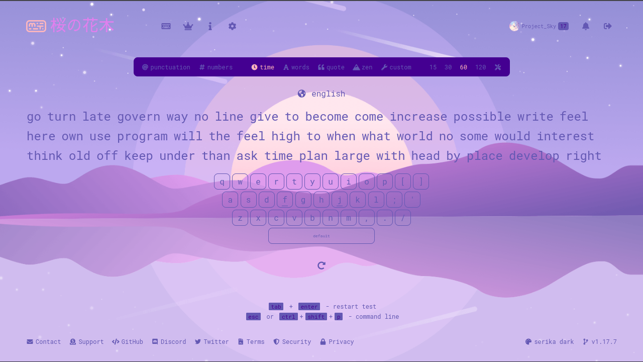 Monkeytype Statistics - Typing Stats