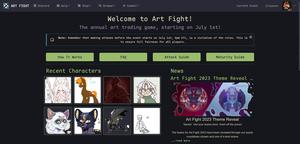 Screenshot of [SNK] Artfight