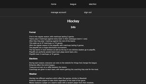 Screenshot of Modern UI for Hlockey