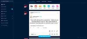 Screenshot of tumblr dashboard fix