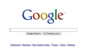 Screenshot of Google 2009 layout (Fixed)