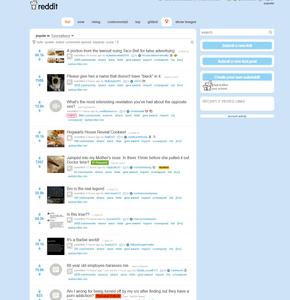 Screenshot of Reddit Web 2.0 (For old.reddit)