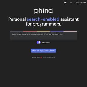 Screenshot of Phind: QOL Tweaks and Fixes