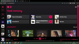 Screenshot of Spotify Snathan (Pink mode) V1.1