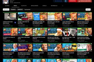 Screenshot of YouTube - More video rows