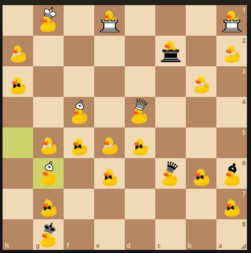 Screenshot of Duck Chess - lichess.org