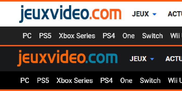 Screenshot of Ancien Logo de Jeuxvideo.com