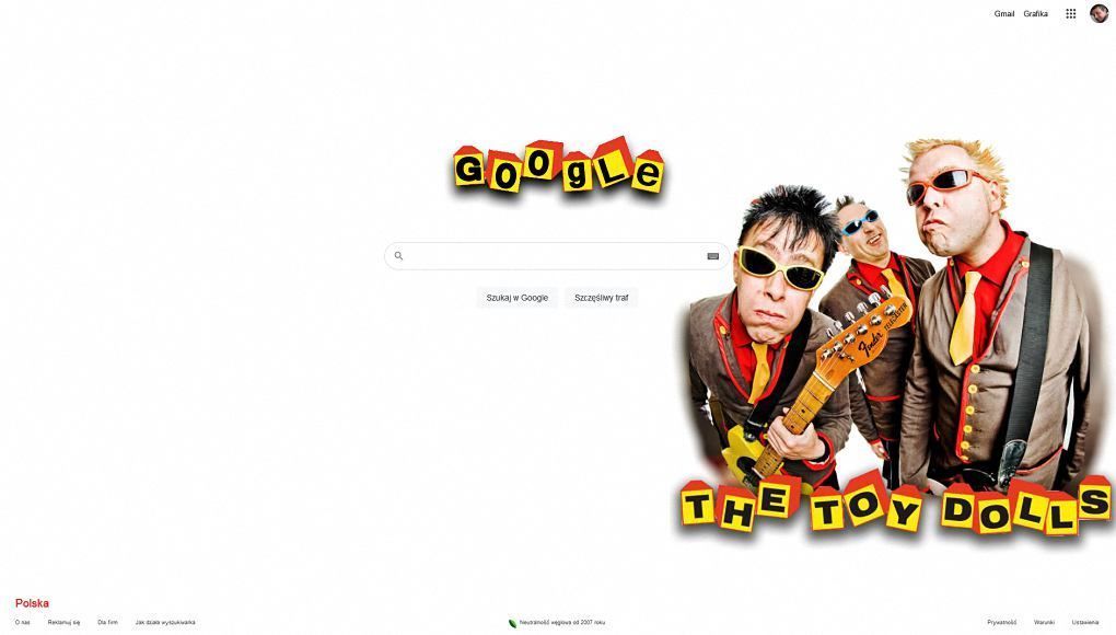 Screenshot of Google Punk