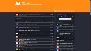 Screenshot of APKMirror-Dark