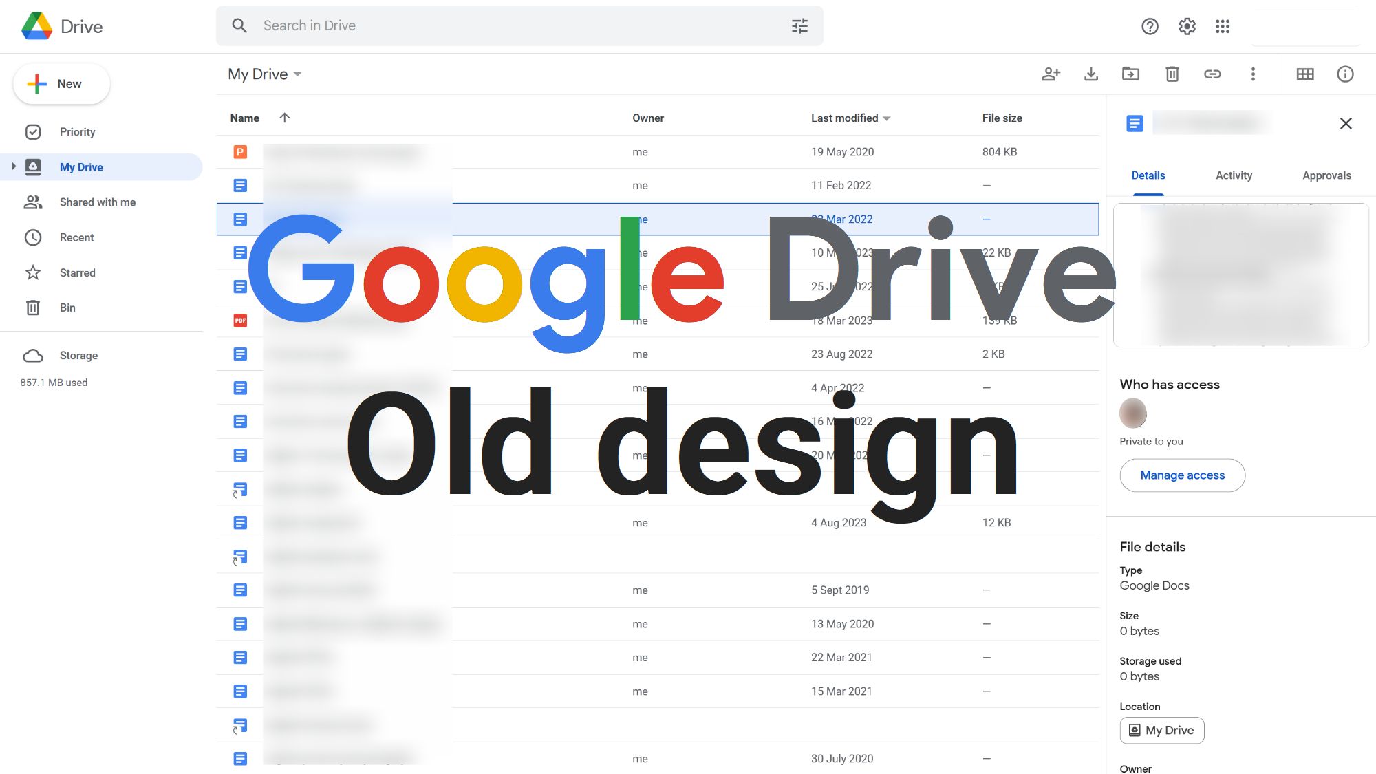 Screenshot of 2018-2023 UI Design - Google Drive