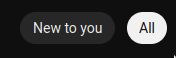 Screenshot of Move "New to you" tab to the start - YouTube