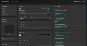 Screenshot of Oh-my-blackboard Argon-dark Theme