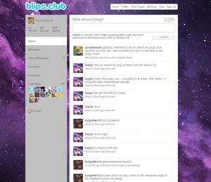 Screenshot of Blips Right Feed