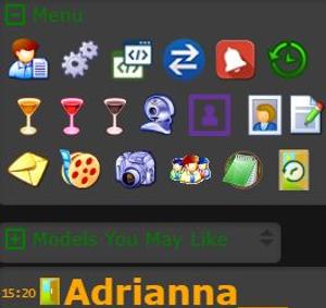 Screenshot of myfreecams dark