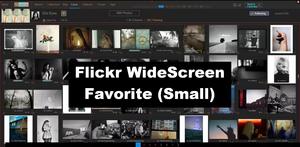Screenshot of Flickr WideScreen - Favorite (Small) v.195