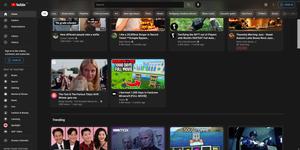 Screenshot of Youtube rounded