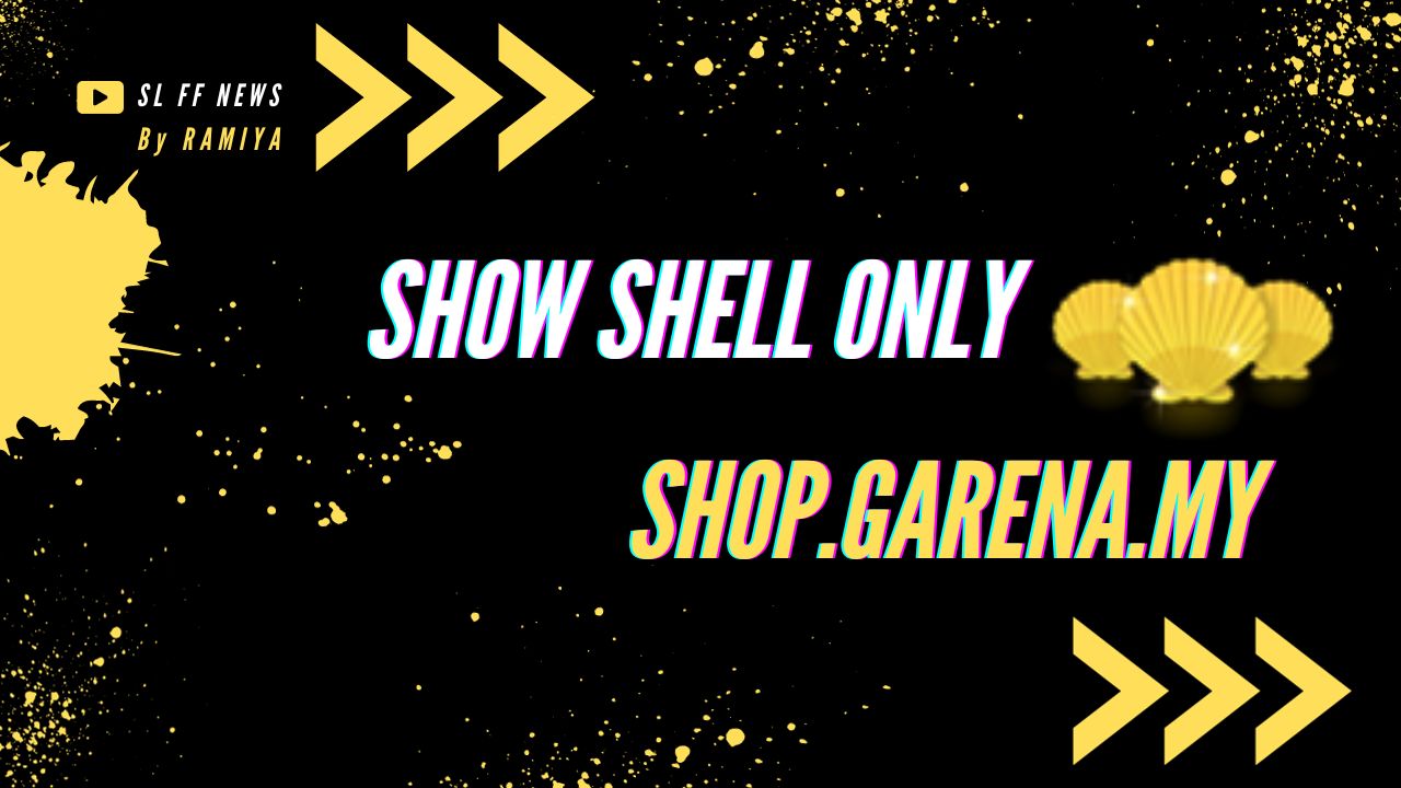 Screenshot of Show Shell Only for Garena SG Topup