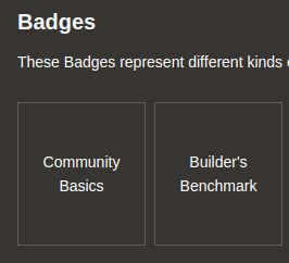 Screenshot of Hide default badges on findmcserver.com