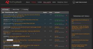 Screenshot of Dark Mode for RedFlagDeals.com Forums (RFD)