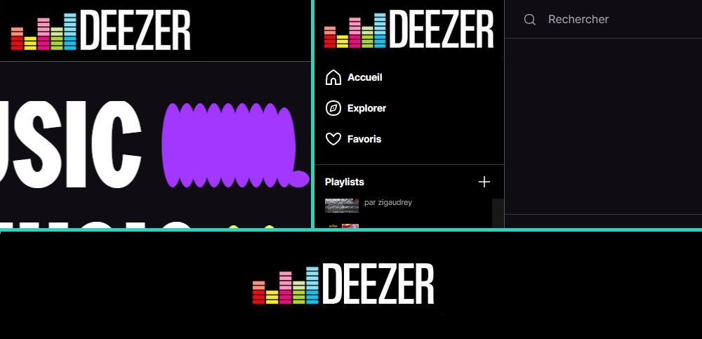 Screenshot of Deezer - Old Logo Restore