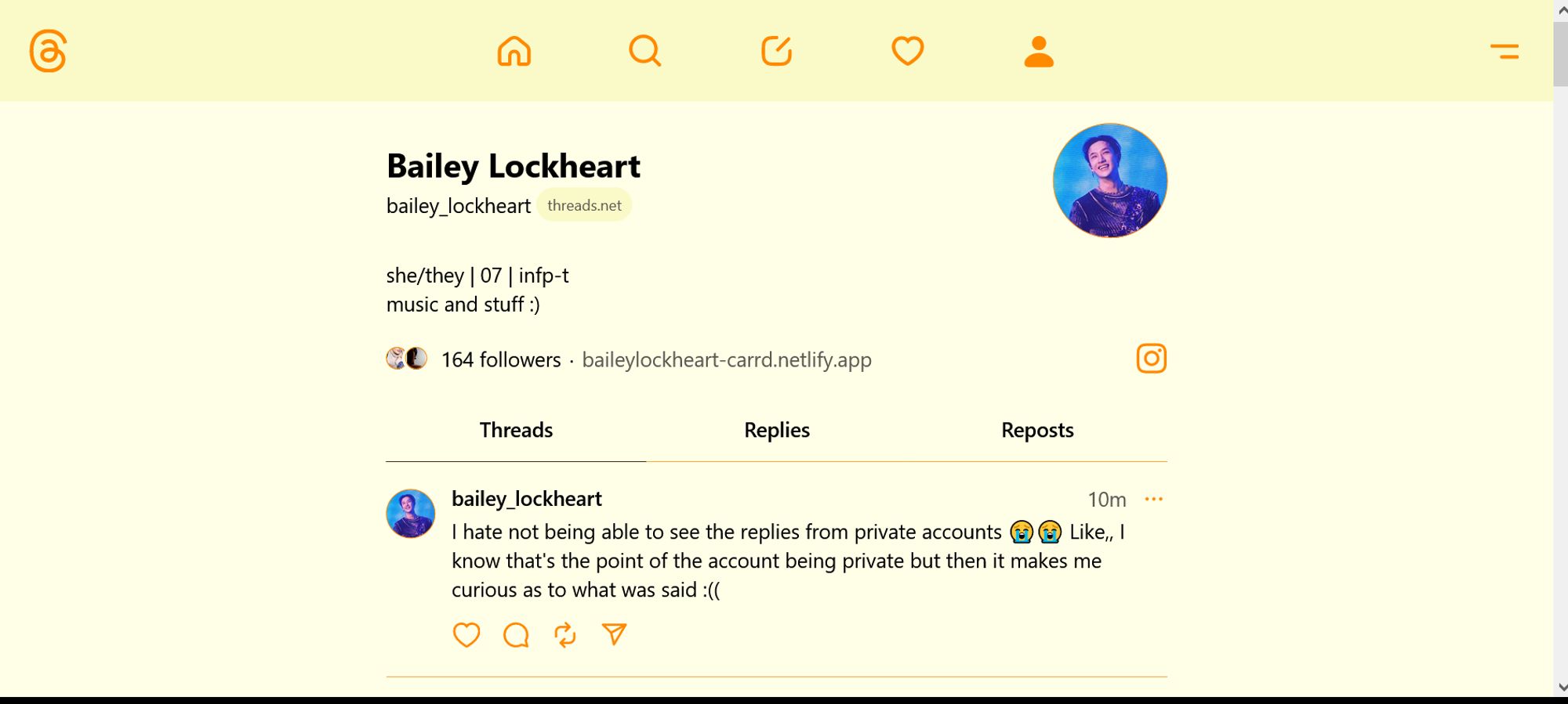 Screenshot of Canary [Threads]