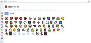 Screenshot of Only Data - Emojipedia