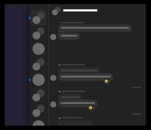 Screenshot of Messenger Dynamic Sidebar