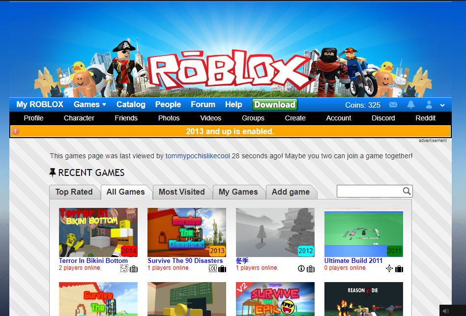 Screenshot of austiblox to roblox