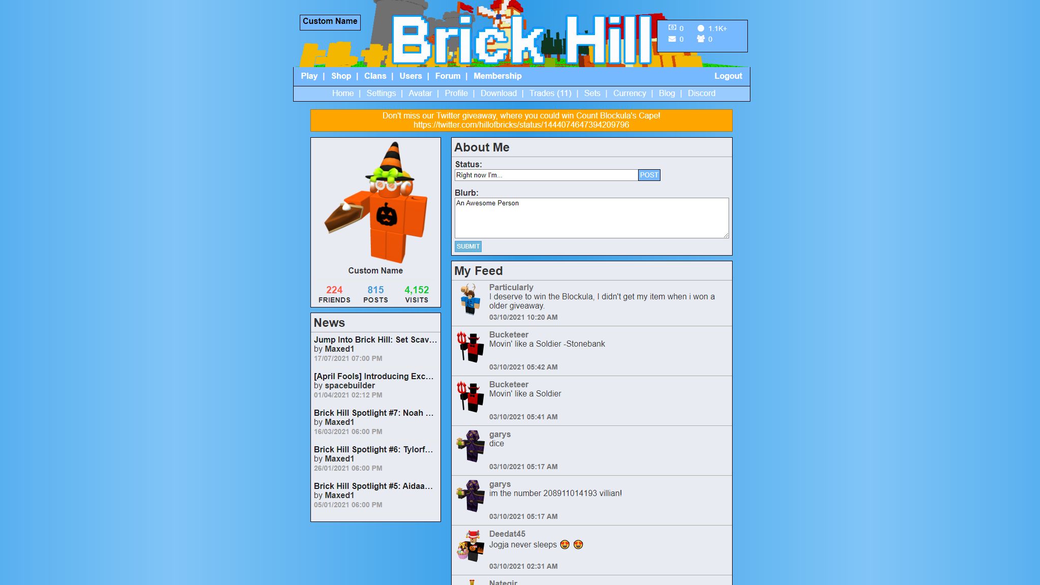 Old Brick-Hill —