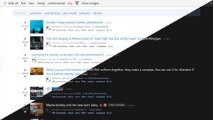 Screenshot of Reddit Revamped