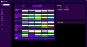 Screenshot of Purple Daymap Galaxy Theme
