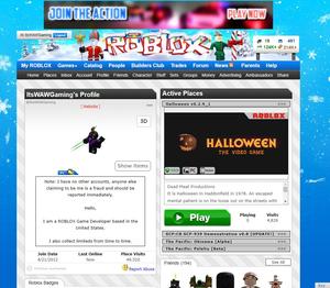 Screenshot of ROBLOX 2011 Classic