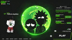 Screenshot of rick and morty