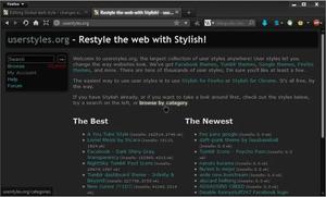 Screenshot of Global Dark Style