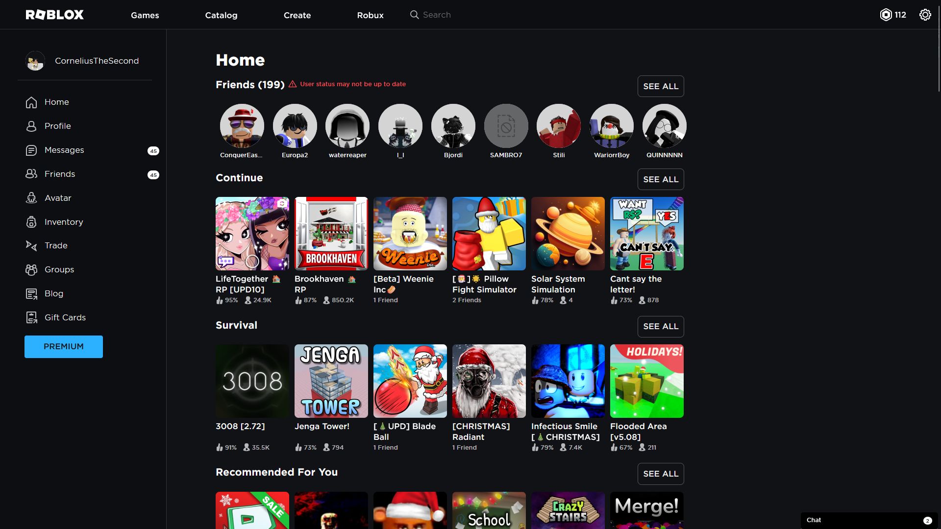 Screenshot of Creator Hub Theme For Roblox