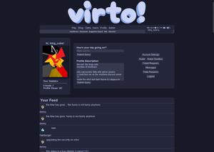 Screenshot of virto!catppuccin