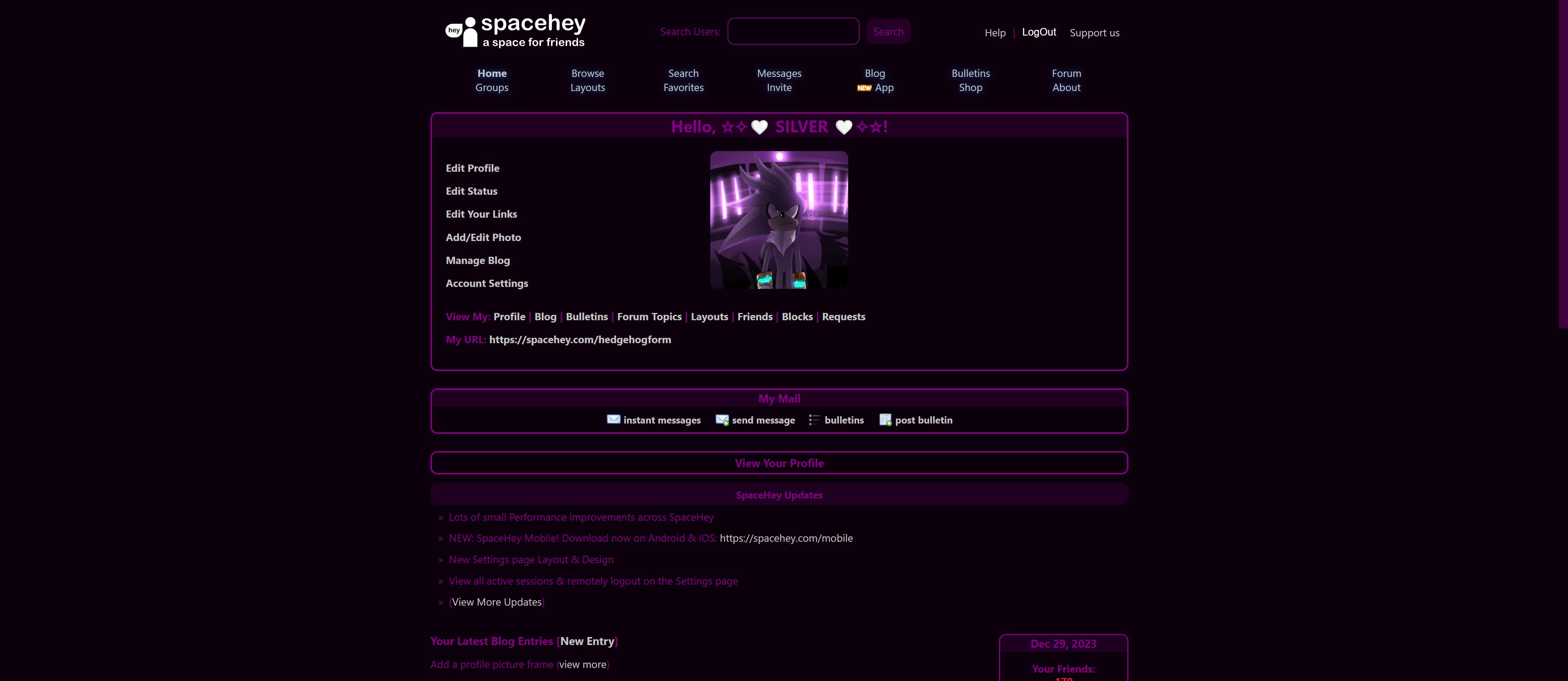 Screenshot of Modern Theme