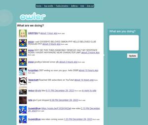 Screenshot of OWLER 2006