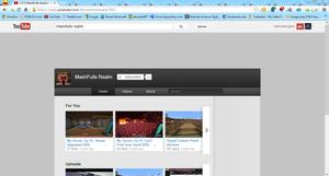 Screenshot of Youtube Early 2013 RESTORED!
