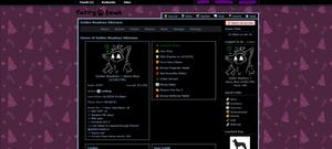 Screenshot of GM's Furry Paws Dark Mode