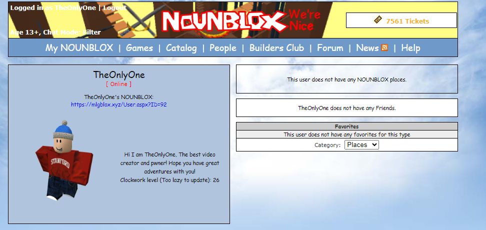 Screenshot of Nounblox Theme: Sfoth Theme