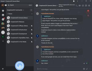 Screenshot of Elementcord - Personal Discord Theme