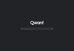 Screenshot of Cleaner Qwant