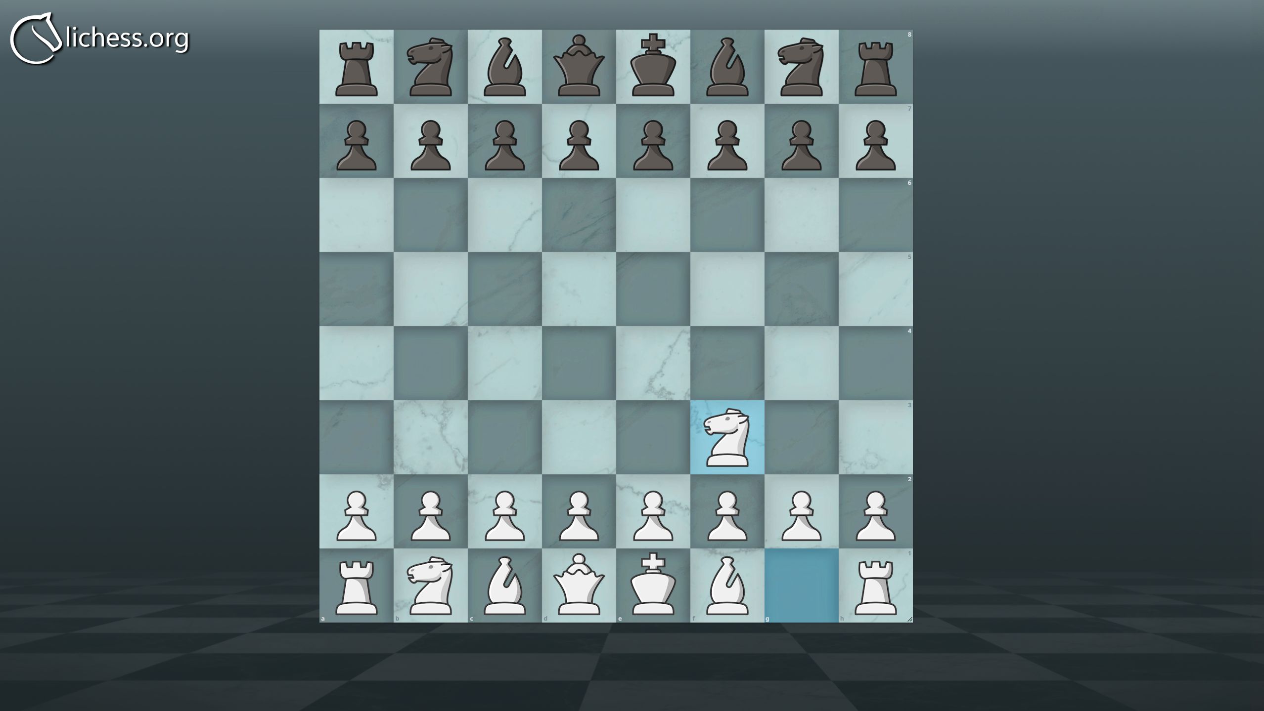 Screenshot of Lichess clean enhancements!