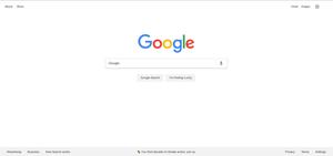 Screenshot of 2017 Google